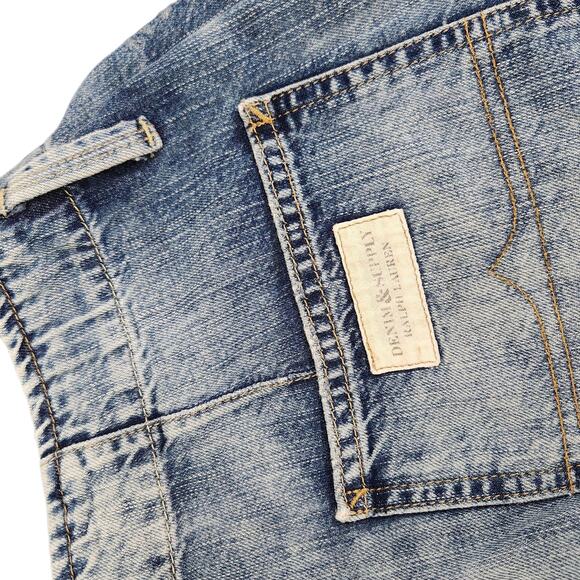 RALPH LAUREN DENIM MINI SKIRT DENIM & SUPPLY WOMENS SIZE 6 28 FESTIVAL CONCERT - Picture 8 of 8